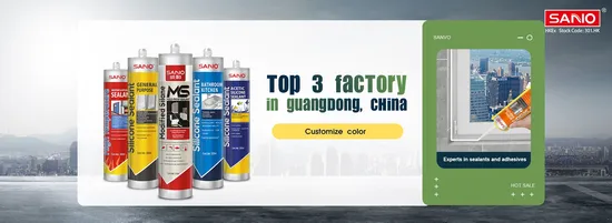 Fast Curing Acetic Gp General Purpose Silicone Sealant Structural General Purpose Adhesive